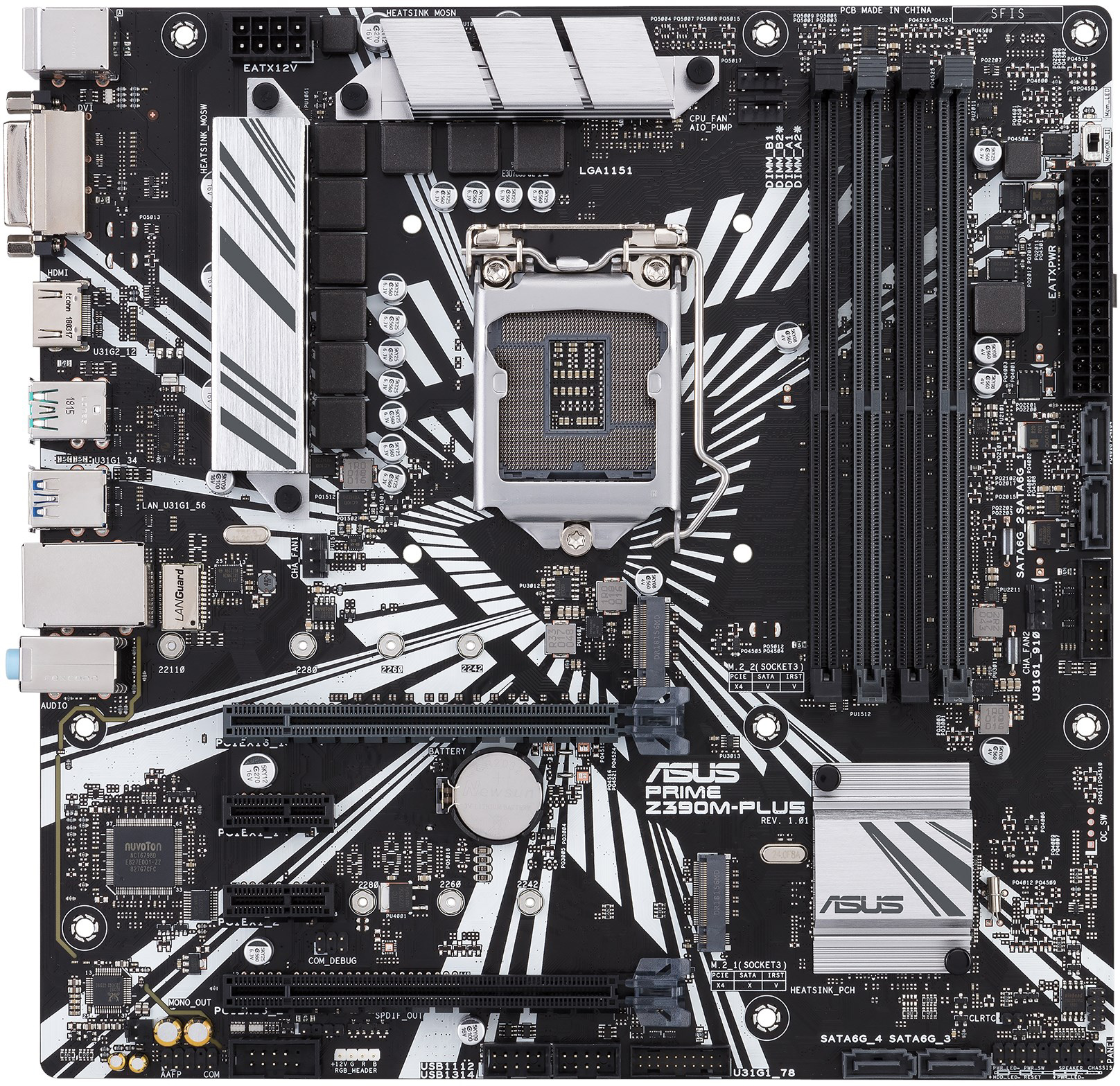 Asus Prime Z390M-Plus - Motherboard Specifications On MotherboardDB